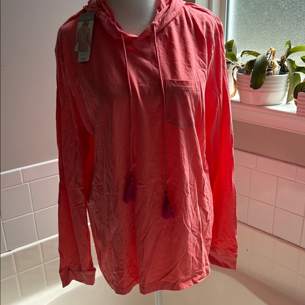 Charlie Paige Coral Pineapple Hoodie